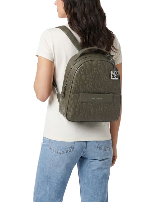 A|X ALL OVER Sac &agrave; dos savane - Sacs pour Femme