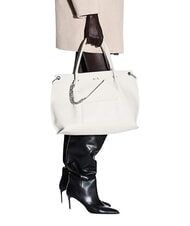 ARMANI EXCHANGE MILA Sac &agrave; main avec bandouli&egrave;re blanc cass&eacute; - Sacs pour Femme - 2