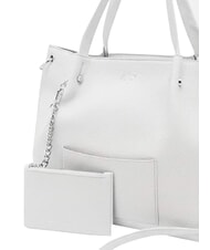 ARMANI EXCHANGE MILA Sac &agrave; main avec bandouli&egrave;re blanc cass&eacute; - Sacs pour Femme - 4