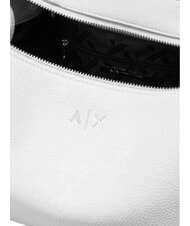 ARMANI EXCHANGE MILA Sac &agrave; main avec bandouli&egrave;re blanc cass&eacute; - Sacs pour Femme - 5