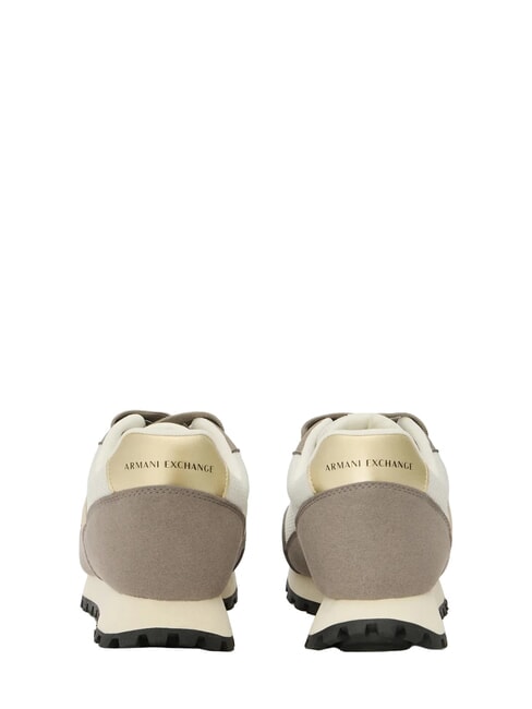 DROP MICROSUEDE Baskets avec logo lat&eacute;ral rose poussi&egrave;re+sel - Chaussures Femme