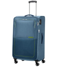 AMERICAN TOURISTER AIR WAVE Grand chariot couronne bleu/citron vert - Valises Semi-rigides - 3