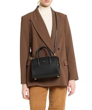 FURLA GARDENIA Sac &agrave; main avec bandouli&egrave;re Noir - Sacs pour Femme - 2