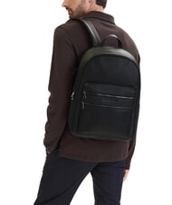 TOMMY HILFIGER TH WOVEN Sac &agrave; dos pour ordinateur portable 14 pouces le noir - Sacs &agrave; dos pour ordinateur portable - 4