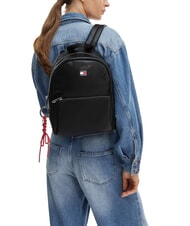 TOMMY HILFIGER TJ CITY CHARM Sac &agrave; dos pour femme le noir - Sacs pour Femme - 5