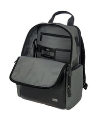 BRIC&rsquo;S MONZA Sac &agrave; dos extensible pour ordinateur portable 15 pouces gris noir - Sacs &agrave; dos pour ordinateur portable - 3
