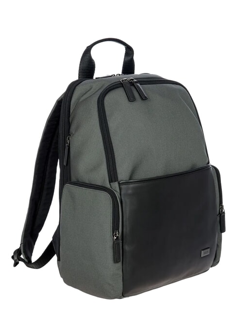 MONZA Sac &agrave; dos extensible pour ordinateur portable 15 pouces gris noir - Sacs &agrave; dos pour ordinateur portable