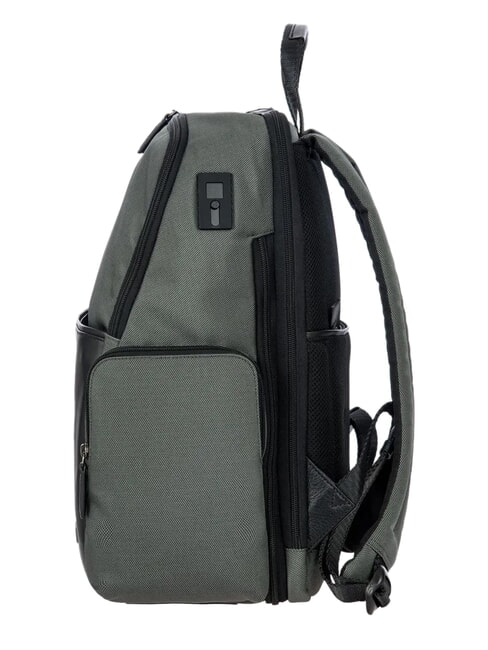 MONZA Sac &agrave; dos extensible pour ordinateur portable 15 pouces gris noir - Sacs &agrave; dos pour ordinateur portable
