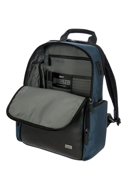 MONZA Sac &agrave; dos extensible pour ordinateur portable 15 pouces marine/marine - Sacs &agrave; dos pour ordinateur portable