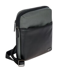 BRIC&rsquo;S MONZA Sac extensible pour tablette gris noir - Sacs en Bandouli&egrave;res pour Homme - 3