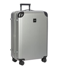 BRIC&rsquo;S AMALFI Chariot de taille moyenne argent/noir - Valises Rigides - 3