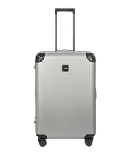 BRIC&rsquo;S AMALFI Chariot de taille moyenne argent/noir - Valises Rigides - 4