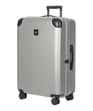 BRIC&rsquo;S AMALFI Chariot de taille moyenne argent/noir - Valises Rigides - 5