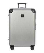BRIC&rsquo;S AMALFI Chariot de taille moyenne argent/noir - Valises Rigides - 6