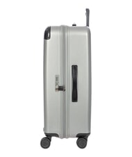 BRIC&rsquo;S AMALFI Chariot de taille moyenne argent/noir - Valises Rigides - 7