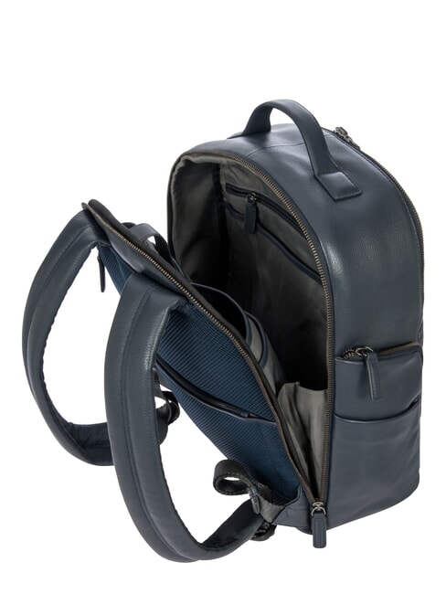 TORINO Sac &agrave; dos pour ordinateur portable 15", en cuir marine - Sacs &agrave; dos pour ordinateur portable