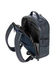 BRIC&rsquo;S TORINO Sac &agrave; dos pour ordinateur portable 15", en cuir marine - Sacs &agrave; dos pour ordinateur portable - 3
