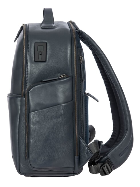 TORINO Sac &agrave; dos pour ordinateur portable 15", en cuir marine - Sacs &agrave; dos pour ordinateur portable