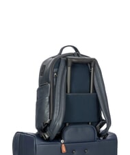 BRIC&rsquo;S TORINO Sac &agrave; dos pour ordinateur portable 15", en cuir marine - Sacs &agrave; dos pour ordinateur portable - 6