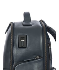 BRIC&rsquo;S TORINO Sac &agrave; dos pour ordinateur portable 15", en cuir marine - Sacs &agrave; dos pour ordinateur portable - 7