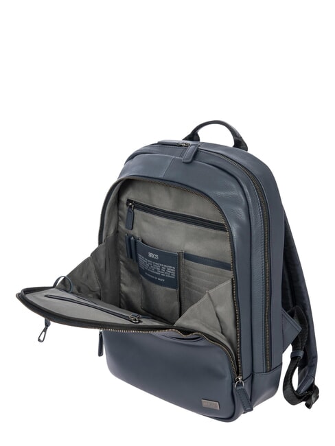 TORINO Sac &agrave; dos pour ordinateur portable 13", en cuir marine - Sacs &agrave; dos pour ordinateur portable