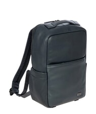 BRIC&rsquo;S TORINO Sac &agrave; dos pour ordinateur portable 14 pouces, en cuir marine - Sacs &agrave; dos pour ordinateur portable - 3