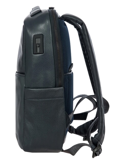 TORINO Sac &agrave; dos pour ordinateur portable 14 pouces, en cuir marine - Sacs &agrave; dos pour ordinateur portable
