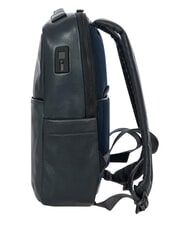 BRIC&rsquo;S TORINO Sac &agrave; dos pour ordinateur portable 14 pouces, en cuir marine - Sacs &agrave; dos pour ordinateur portable - 4