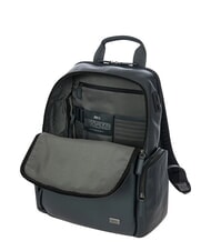 BRIC&rsquo;S TORINO Sac &agrave; dos pour ordinateur portable 15 pouces, en cuir marine - Sacs &agrave; dos pour ordinateur portable - 6