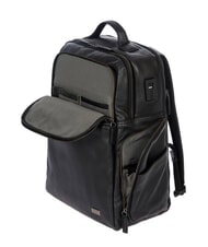 BRIC&rsquo;S TORINO Sac &agrave; dos en cuir pour ordinateur portable 15,6 pouces Noir - Sacs &agrave; dos pour ordinateur portable - 2