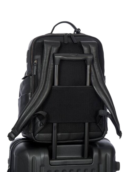 TORINO Sac &agrave; dos en cuir pour ordinateur portable 15,6 pouces Noir - Sacs &agrave; dos pour ordinateur portable