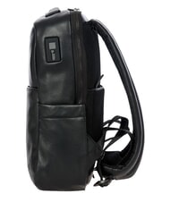 BRIC&rsquo;S TORINO Sac &agrave; dos pour ordinateur portable 14 pouces, en cuir Noir - Sacs &agrave; dos pour ordinateur portable - 5