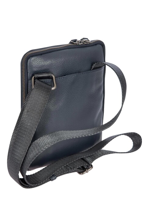 TORINO Sac plat en cuir marine - Sacs en Bandouli&egrave;res pour Homme