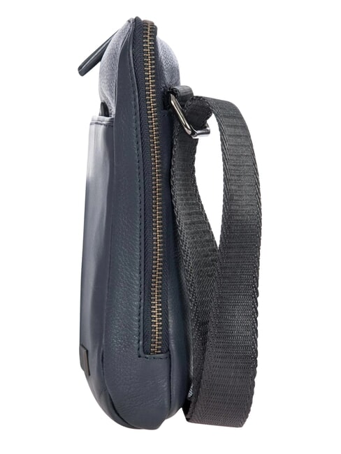 TORINO Sac plat en cuir marine - Sacs en Bandouli&egrave;res pour Homme