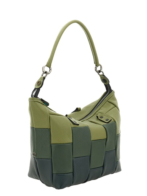 G3 PLUS Sac cabas convertible L, en cuir persil/feuilles d'olivier/sapin - Sacs pour Femme