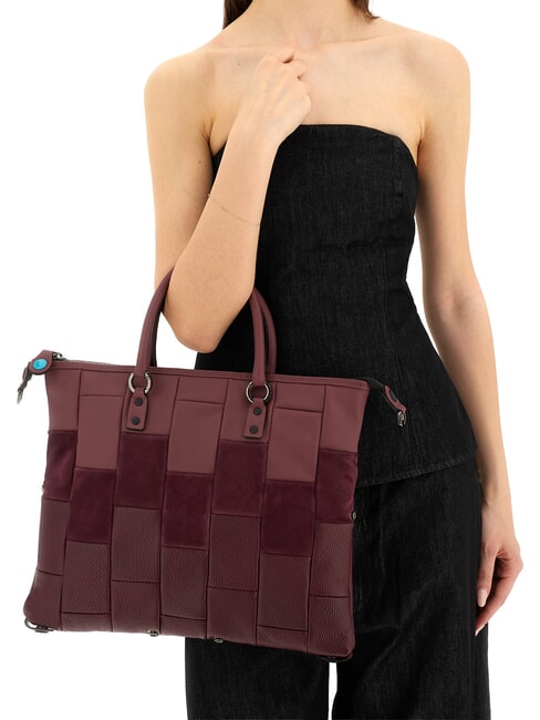 G3 PLUS Sac cabas convertible L, en cuir Chianti - Sacs pour Femme