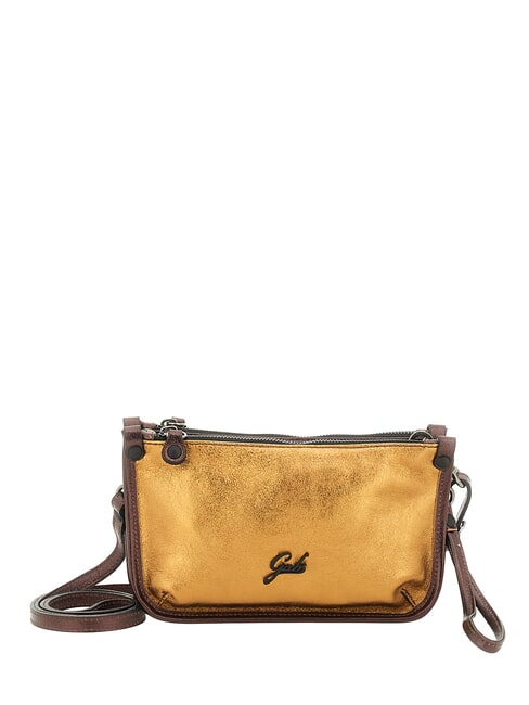 BELLA Mini sac bandouli&egrave;re en cuir peigne &agrave; bouteille. - Sacs pour Femme