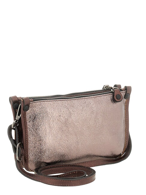 BELLA Mini sac bandouli&egrave;re en cuir peigne &agrave; bouteille. - Sacs pour Femme