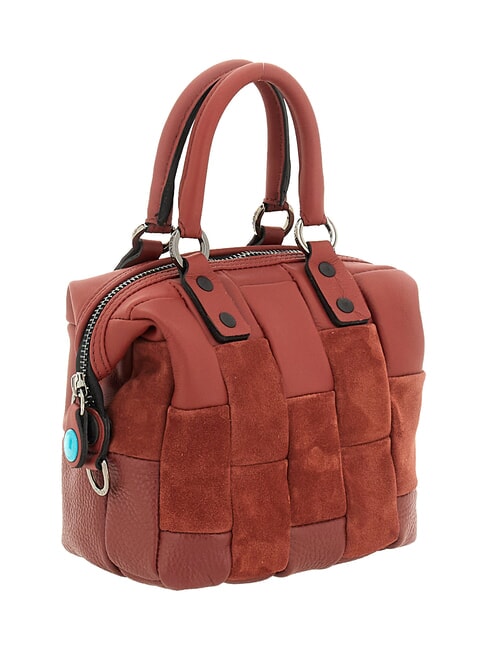 G3 MINI Sac convertible M, en cuir terre cuite - Sacs pour Femme