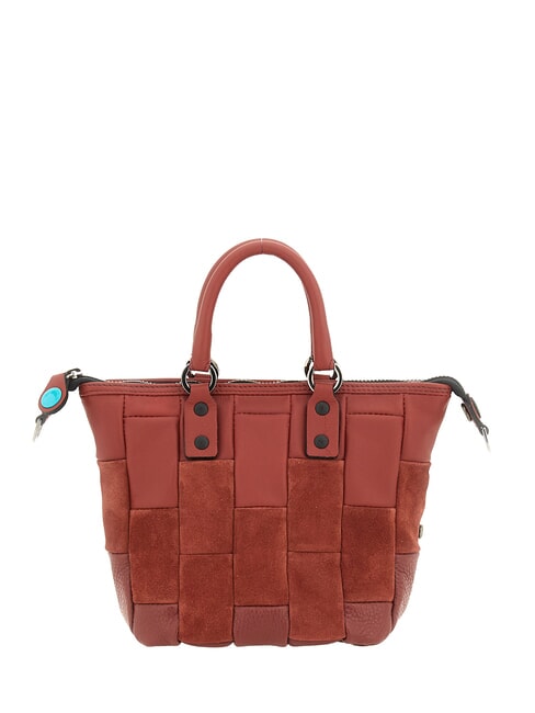 G3 MINI Sac convertible M, en cuir terre cuite - Sacs pour Femme