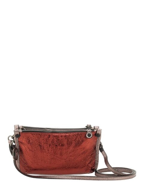 BELLA Mini sac bandouli&egrave;re en cuir peigne br&ucirc;l&eacute; - Sacs pour Femme