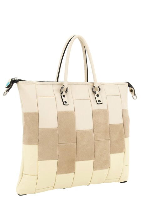 G3 PLUS Sac cabas convertible XL en cuir lin - Sacs pour Femme