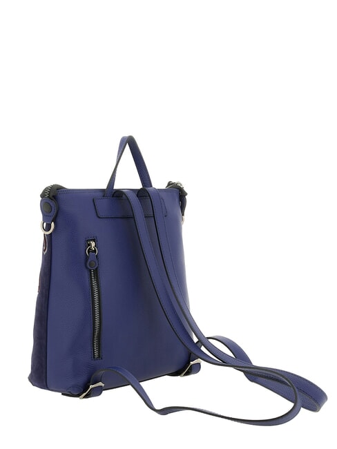 LOLITA Sac &agrave; dos en cuir bleu violet - Sacs pour Femme