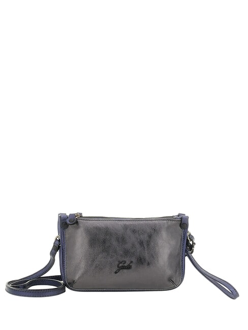BELLA Mini sac bandouli&egrave;re en cuir peigne &agrave; charbon. - Sacs pour Femme