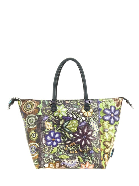 G3 PLUS LARGE MULTICOLOR Sac shopping plat transformable multicolore - Sacs pour Femme