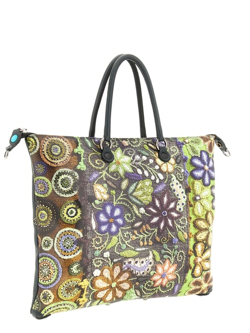 G3 PLUS LARGE MULTICOLOR Sac shopping plat transformable multicolore - Sacs pour Femme