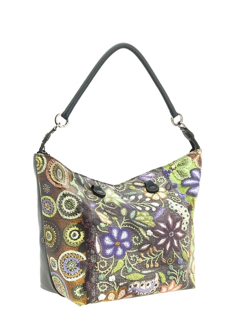 G3 PLUS LARGE MULTICOLOR Sac shopping plat transformable multicolore - Sacs pour Femme