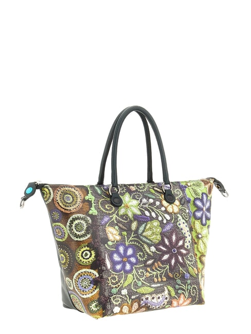 G3 PLUS LARGE MULTICOLOR Sac shopping plat transformable multicolore - Sacs pour Femme