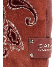 GABS BEYONCE Pochette avec bandouli&egrave;re, en cuir terre cuite - Sacs pour Femme - 5