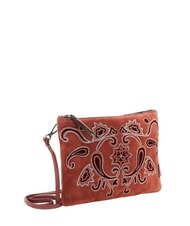 GABS BEYONCE Pochette avec bandouli&egrave;re, en cuir terre cuite - Sacs pour Femme - 2